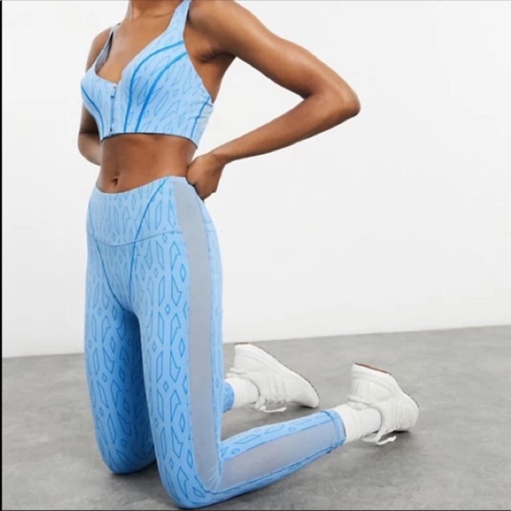 Ivy park monogram set bra tights size S